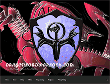 Tablet Screenshot of dragonlordwarlock.com